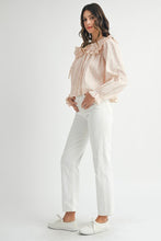 Load image into Gallery viewer, Love Shack Floral Peter Pan Collar Blouse Top
