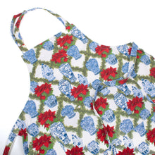 Load image into Gallery viewer, Poinsettias Holiday Apron
