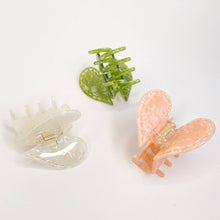 Load image into Gallery viewer, Lily Heart Butterfly Claw Clip
