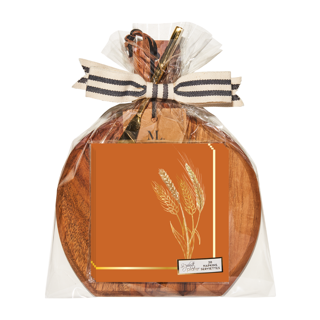 Harvest Wheat Board Gift Kit