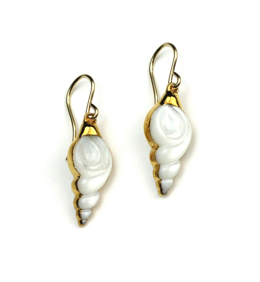 Mother of Pearl Shell Earrings