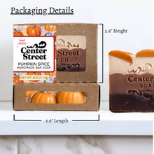Load image into Gallery viewer, Pumpkin Spice Handmade Bar Soap
