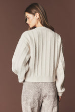 Load image into Gallery viewer, The Château Bow Cable Knit Cardigan
