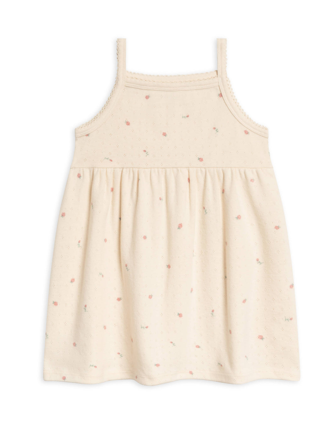 Pia Floral Organic Kids Belle Pointelle Tank Dress