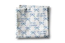 Load image into Gallery viewer, Best Grandma Bow Waffle Kitchen Towel
