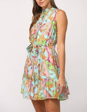 Load image into Gallery viewer, The Monaco Chain Print Button Front Dress
