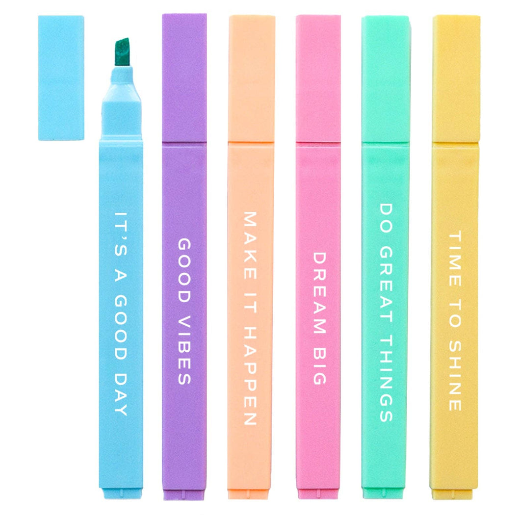 “Do Great Things” Highlighter Set