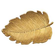 Load image into Gallery viewer, Pretty Little Gold Leaf Trinket Dish
