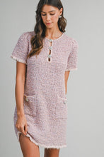 Load image into Gallery viewer, Pretty Little Jewel Tweed Knit Dress
