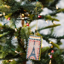 Load image into Gallery viewer, Paris Matchbook Ornament

