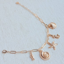 Load image into Gallery viewer, Coastal Seaside Charm Bracelet
