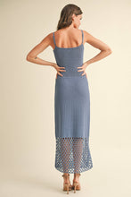 Load image into Gallery viewer, Blue Granite Resort Knit Dress
