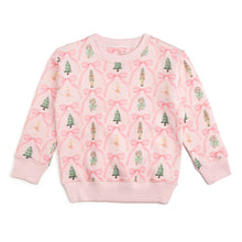 Load image into Gallery viewer, Nutcracker Trellis Christmas Kid&#39;s Sweatshirt
