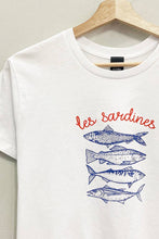 Load image into Gallery viewer, Les Sardines Graphic Tee
