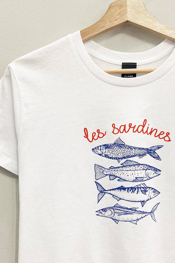Les Sardines Graphic Tee