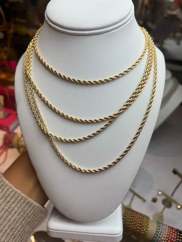 Camilla Gold Chain Necklace