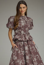 Load image into Gallery viewer, The Oakville Garden Embroidered Plaid Set
