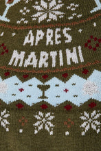 Load image into Gallery viewer, “Apres Martini” Round Neck Raglan Sweater
