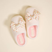 Load image into Gallery viewer, Endless Daydream Betty Bow Fuzzy Slippers
