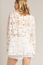 Load image into Gallery viewer, Floral Crochet Lace Blazer
