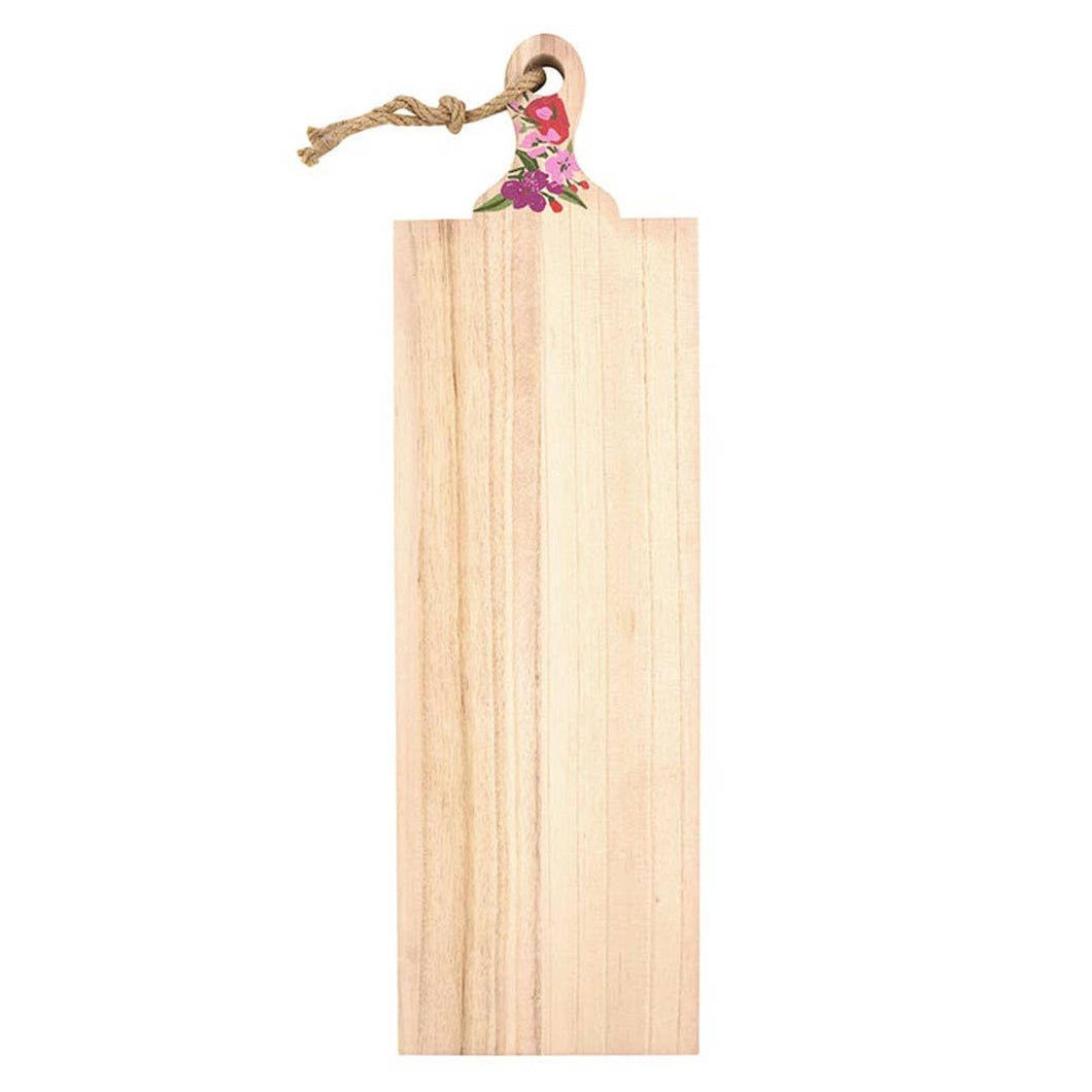 Paulownia Wood Flower Board - Long
