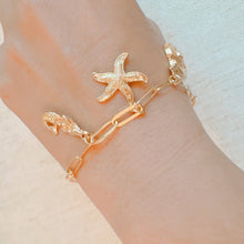 Load image into Gallery viewer, Coastal Seaside Charm Bracelet
