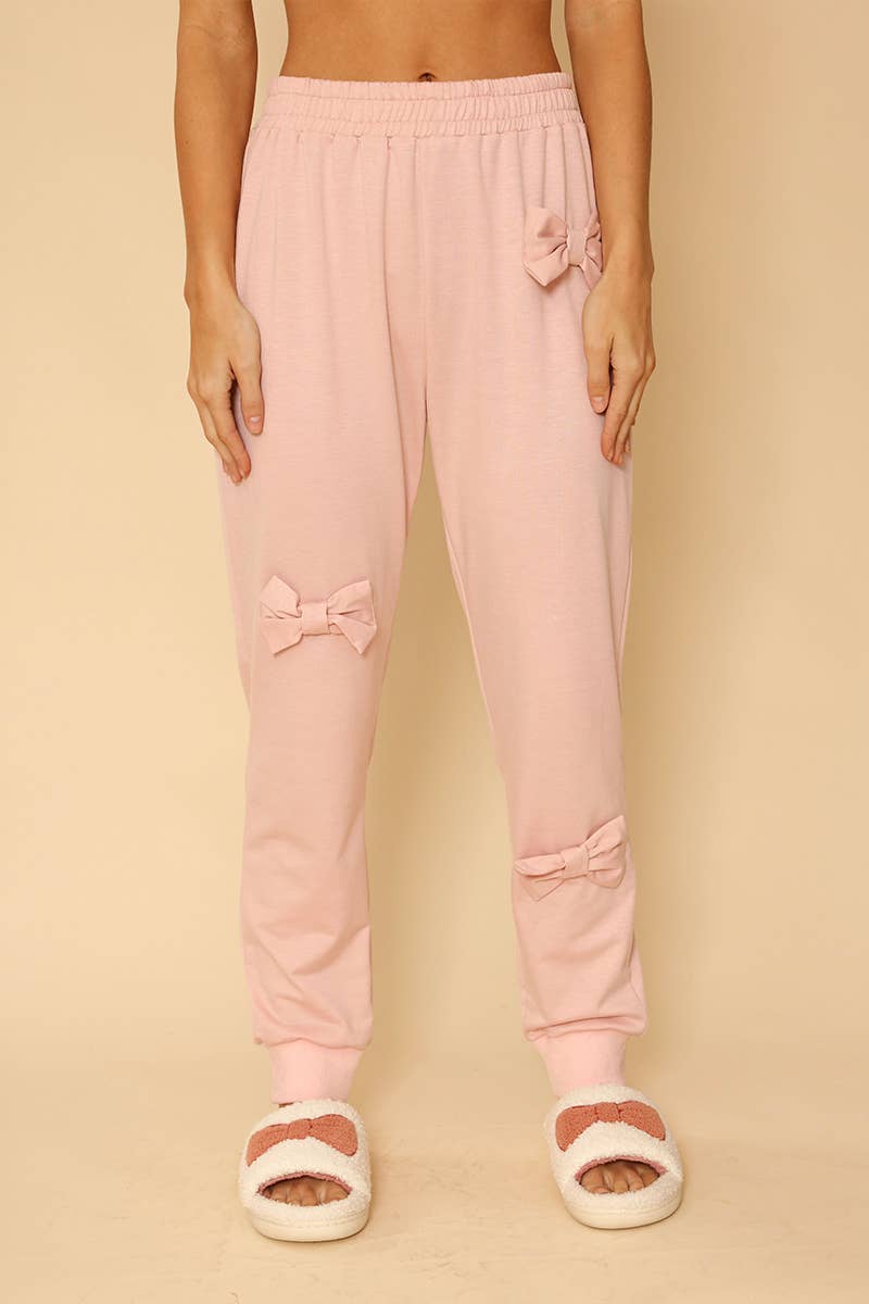 3D Pretty Little Bow Jogger Sweatpants