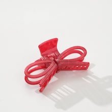 Load image into Gallery viewer, Remi Vintage Holiday Bow Claw Clip
