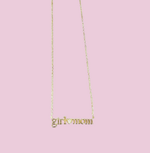 Load image into Gallery viewer, Girl Mom CZ Gold Necklace
