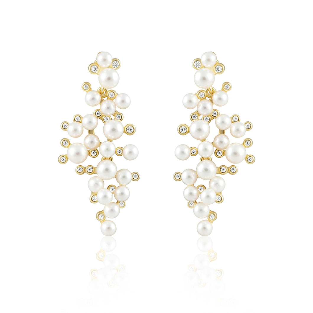 Tiffany Pearl Dangle Earrings