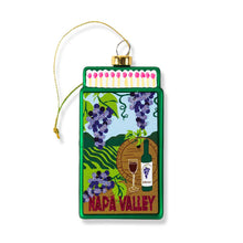 Load image into Gallery viewer, Napa Valley Matchbook Ornament
