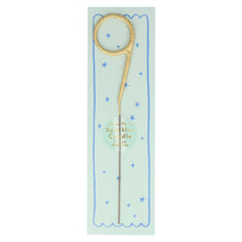 Load image into Gallery viewer, Gold Sparkler Numbers Candles
