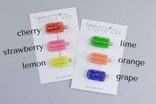 Load image into Gallery viewer, Popsicle Resin Hair Clip
