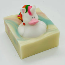 Load image into Gallery viewer, Unicorn Splash Handmade Novelty Soap Bar

