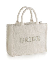 Load image into Gallery viewer, Bride Boucle Tote
