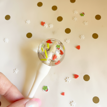 Load image into Gallery viewer, Grinch Lollipop Lip Gloss
