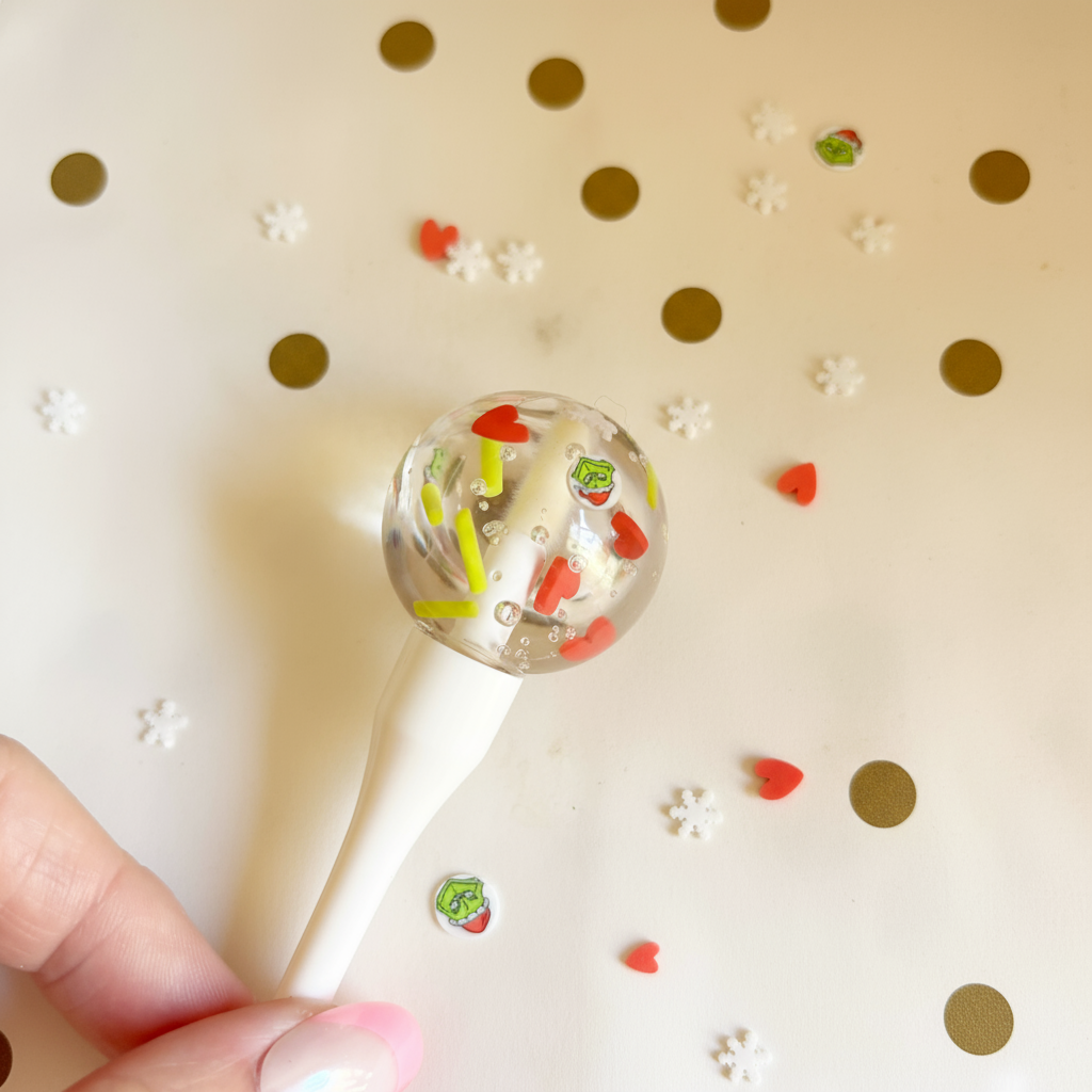 Grinch Lollipop Lip Gloss