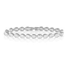 Load image into Gallery viewer, Ines Raindrop Tennis Bracelet
