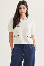 Load image into Gallery viewer, The Sag Harbor Ivory Knit Top
