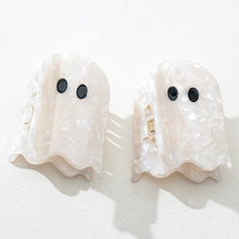 Load image into Gallery viewer, Cute Ghost Halloween Hair Claw Clip

