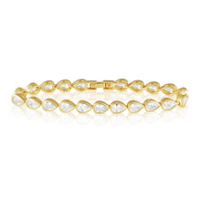 Load image into Gallery viewer, Ines Raindrop Tennis Bracelet

