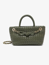 Load image into Gallery viewer, Fallon Woven Satchel Bag
