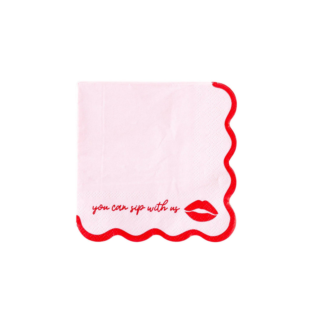 Galentines Cocktail Napkins