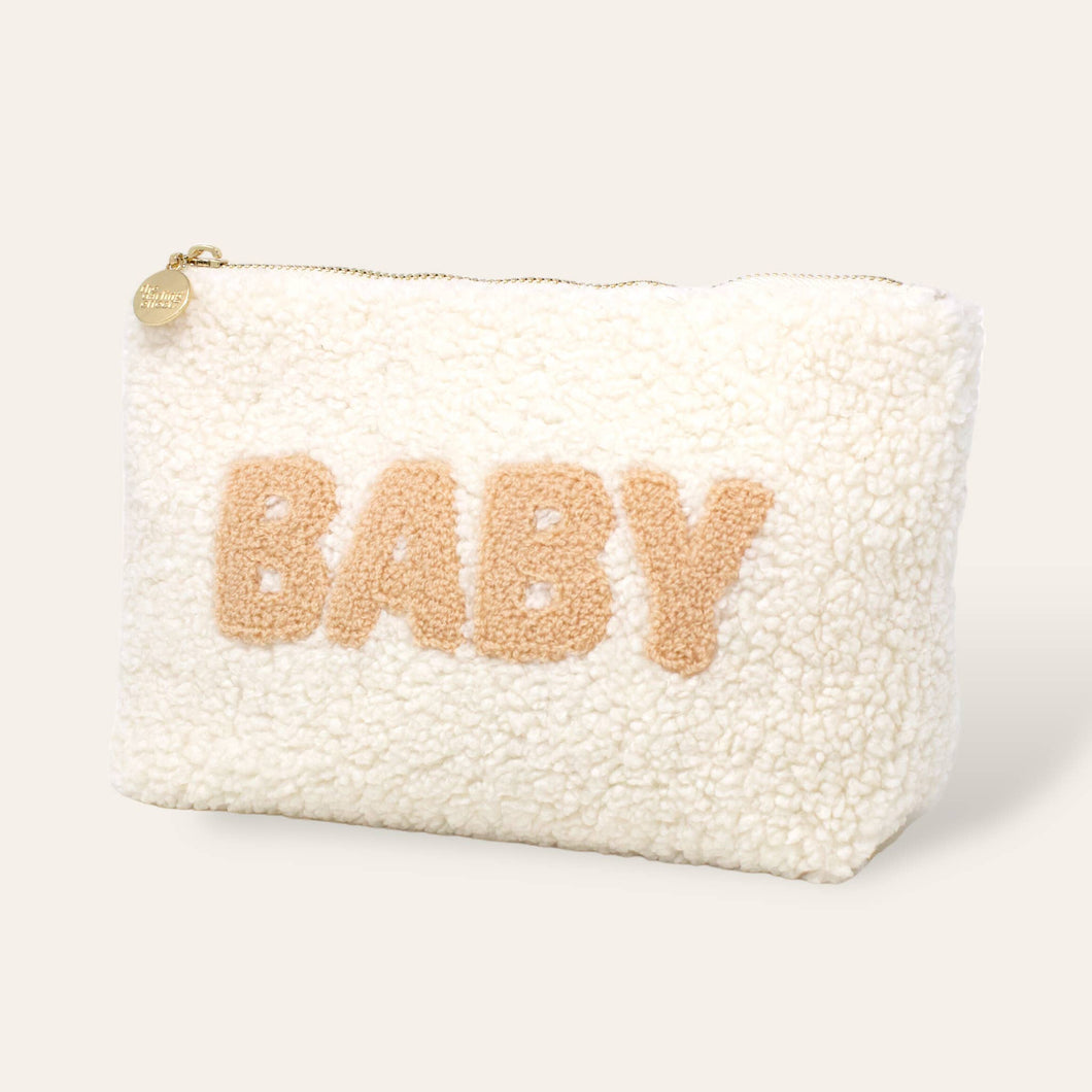 Baby Sherpa Teddy Pouch