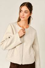 Load image into Gallery viewer, The Estate Teddy Detachable Crochet Cape Jacket
