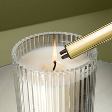 Load image into Gallery viewer, Gold Rechargeable Electric Lighter
