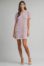 Load image into Gallery viewer, Pretty Little Jewel Tweed Knit Dress
