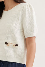 Load image into Gallery viewer, The Sag Harbor Ivory Knit Top
