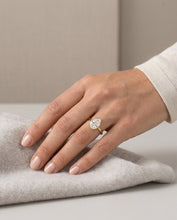 Load image into Gallery viewer, Pear Cut Bezel Ring
