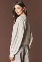 Load image into Gallery viewer, The Château Bow Cable Knit Cardigan
